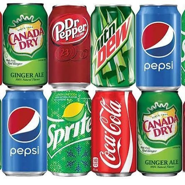 Soda Cans.