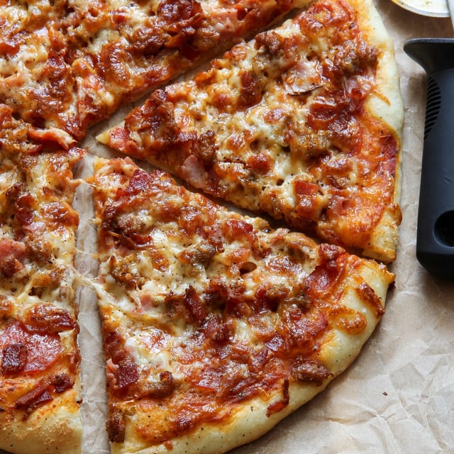 Meat Lovers Pizza.