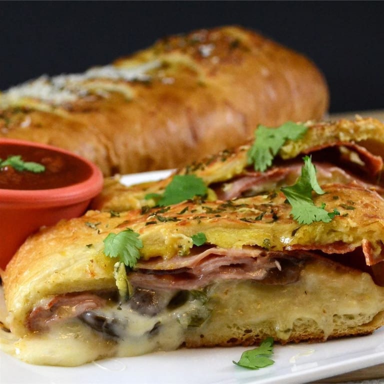 Savor Our Authentic Stromboli