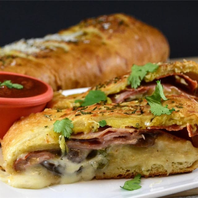 Veggie Stromboli.